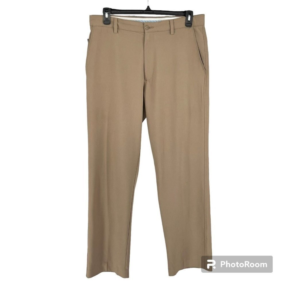 FootJoy Men’s Khaki Chino Tan‎ Golf Pants 36/32 Stretch Performance